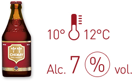 Bia Chimay đỏ 7% - chai 330ml