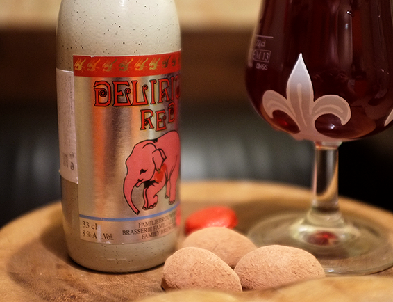 Bia con voi Delirium RED 8% - 330ml (Bỉ)