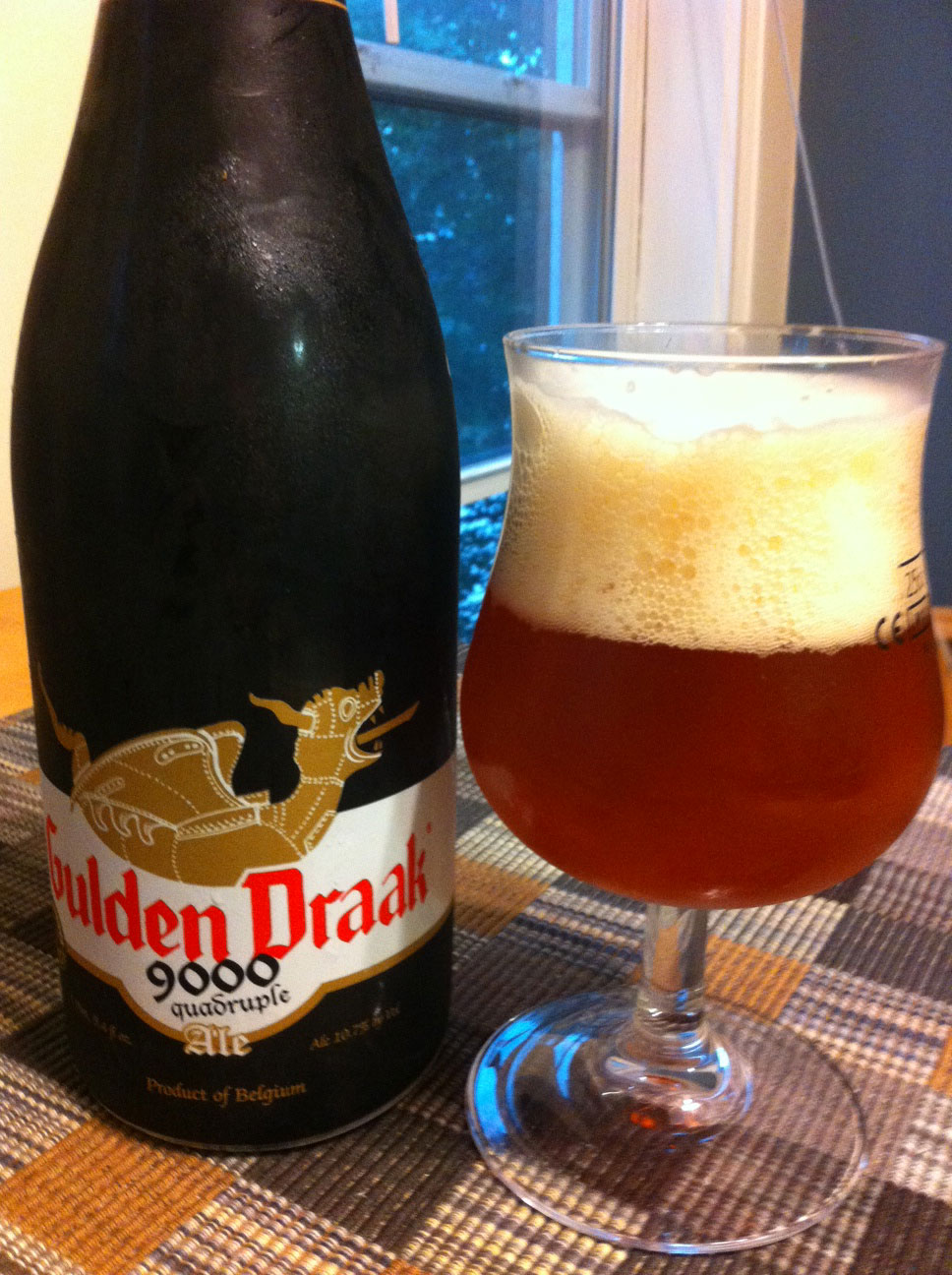 Bia Gulden Draak 9000 10,5% (Bỉ) - chai 750ml