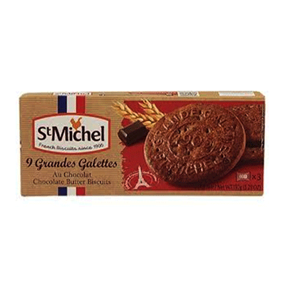Bánh qui bơ St Michel Grande Galette sô cô la 150g