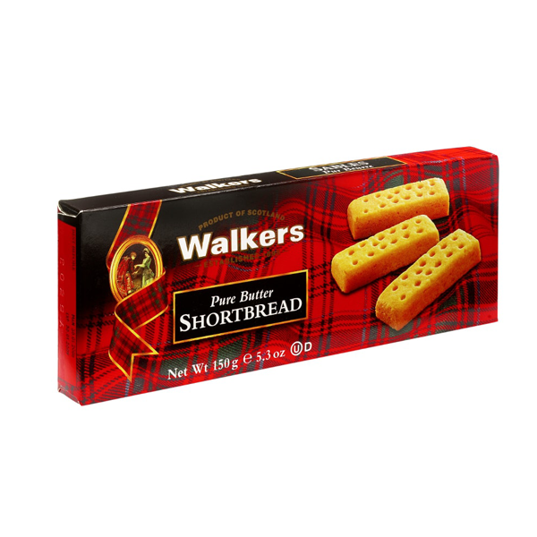 Bánh qui bơ Walker Shortbread Fingers 150gr