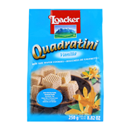Bánh xốp Loacker Quadratini hương vani 250g