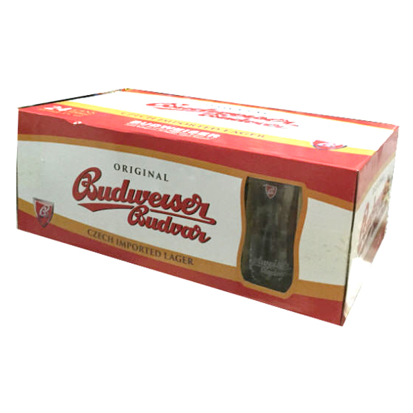 Bia Budweiser Budvar (Séc) - thùng 24 lon 500 ml