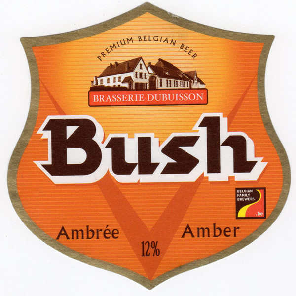 Bia Bush Amber 12% - 24x330ml (Bỉ)