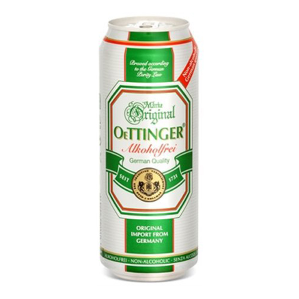 Bia chay Oettinger Alkoholfrei 0% - 500ml (Đức)