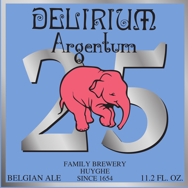Bia con voi Delirium Argentum 7% - 24x330ml (Bỉ)