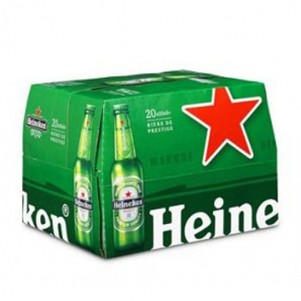 Bia Heineken Pháp 5% - 20 chai 250ml