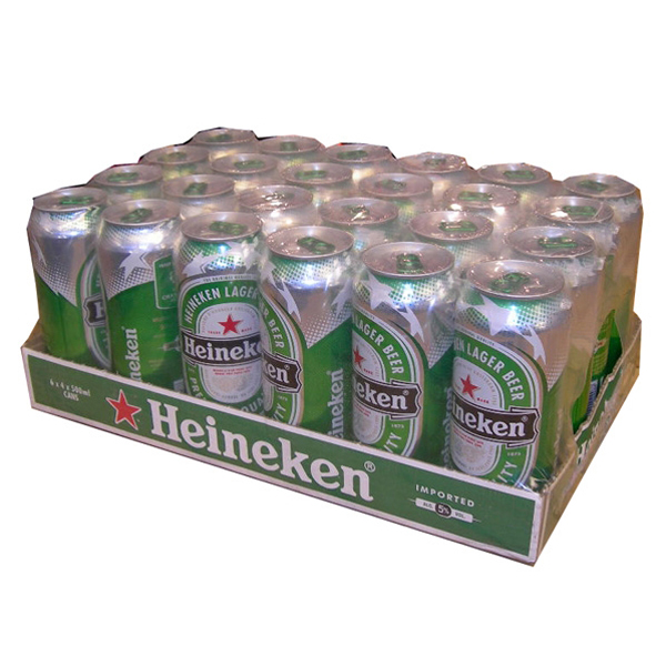 Bia Heineken Hà Lan 5% - 24 lon 500ml