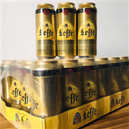 Bia Leffe vàng 6.6% - thùng 24 lon 500ml