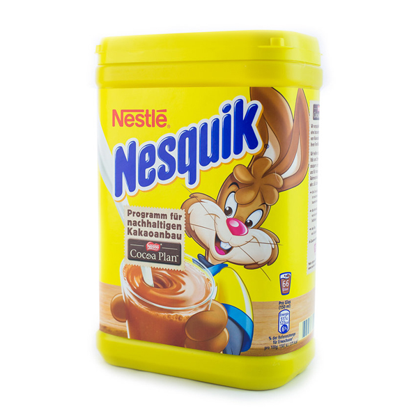 Bột ca cao sữa Nestle NESQUIK - hộp nhựa 900g