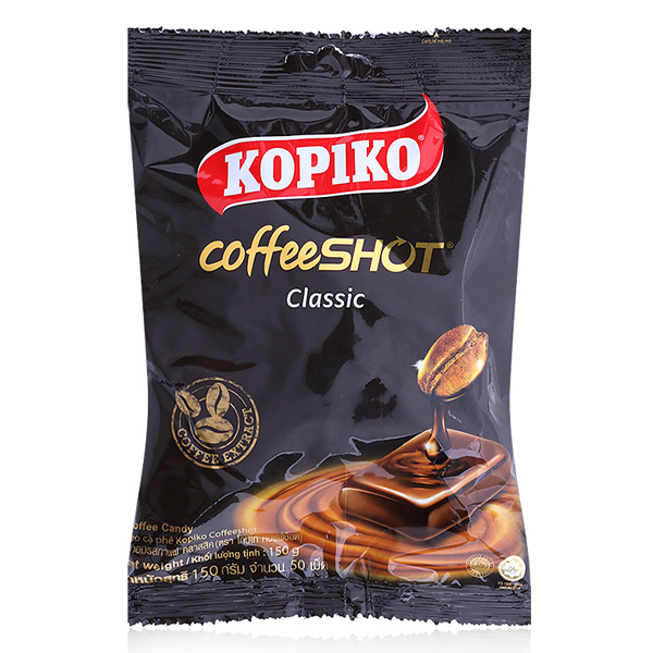 Kẹo coffeeSHOT KOPIKO 150g (Indonesia)
