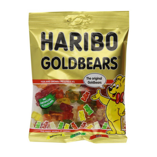 Kẹo dẻo Goldbears Haribo gói 30g