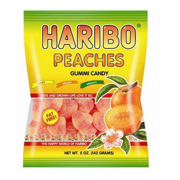 Kẹo dẻo Haribo Peaches 80g