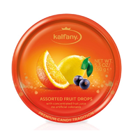 Kẹo hoa quả KALFANY vị nho cam - 150g