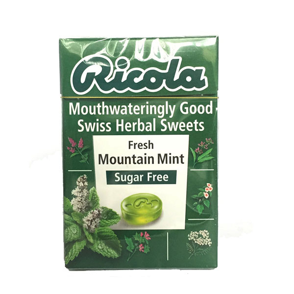 Kẹo thảo mộc bạc hà Mountain Mint hiệu Ricola 40g