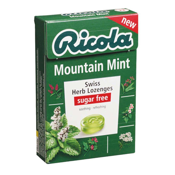 Kẹo thảo mộc bạc hà Mountain Mint hiệu Ricola 45g