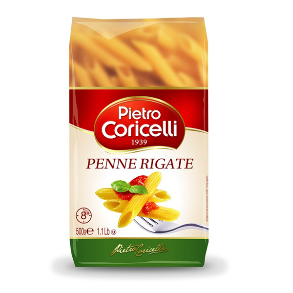 Mỳ ống Penne Rigate Pietro Coricelli 500g (Ý)