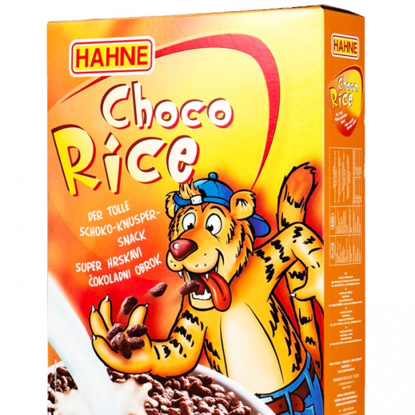 Ngũ cốc bỏng gạo socola Choco Rice HAHNE 375g(Đức)