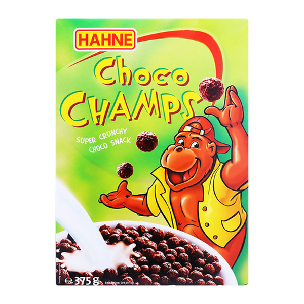 Ngũ cốc bỏng ngô socola Choco Champs HAHNE 375g