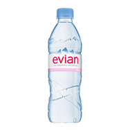 Nước khoáng Evian (Pháp) chai nhựa 500ml