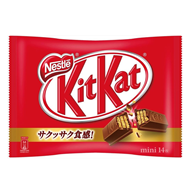 Sô cô la Kitkat chocolate mini gói 14 cái (Nhật)