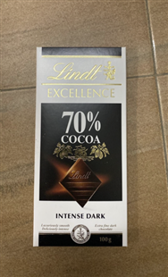 Sô cô la Lindt Excellence 70% Cacao 100g