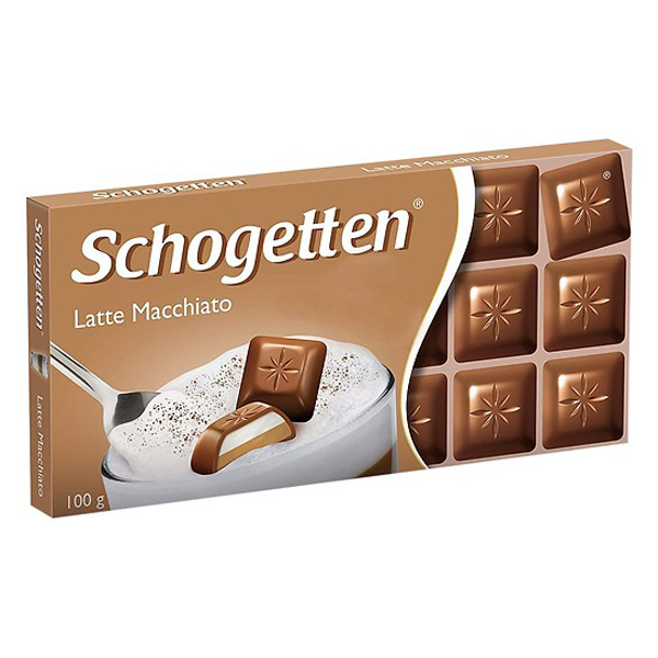Sô cô la Schogetten vị Latte Machiato 100gr (Đức)