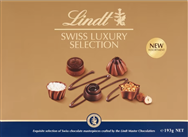 Socola Lindt Swiss Luxury selection 193g