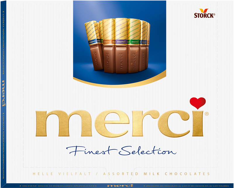Socola Merci Finest Selection Milk Chocolate 250g