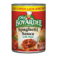 Sốt mỳ Spaghetti vị thịt Chef BOYARDEE 425g (Mỹ)