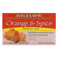 Trà Bigelow Orange & Spice Herbal Tea 42g (Mỹ)
