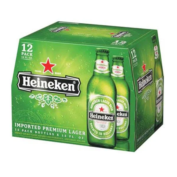Bia Heineken Pháp 5% - 12 chai 250ml